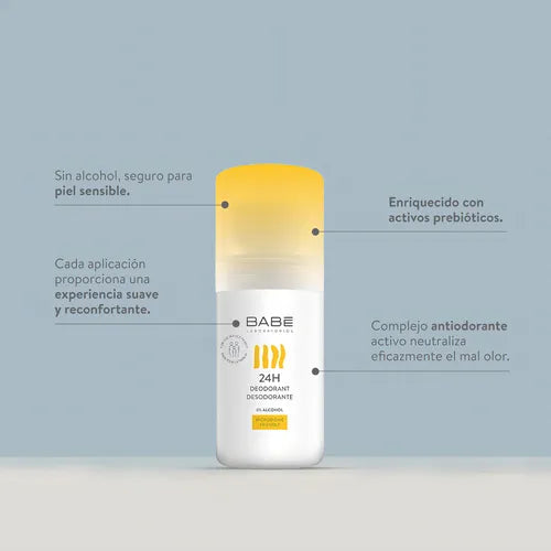 DESODORANTE 24H ROLL ON BABE