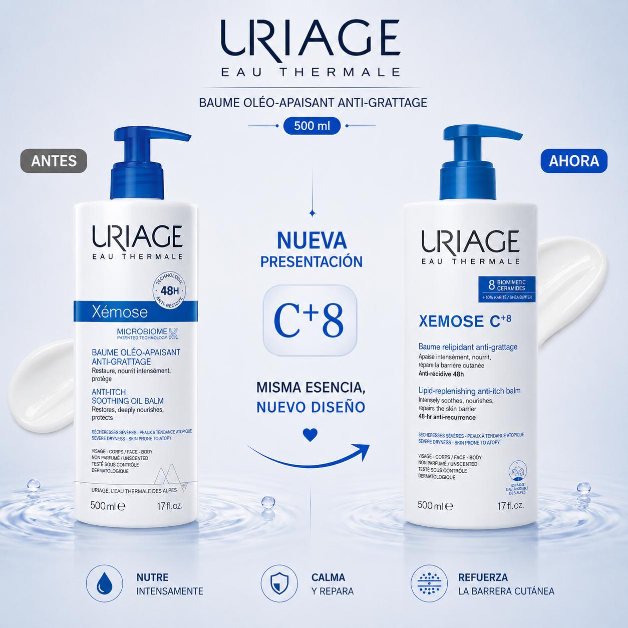 XEMOSE BAUME OLEO APAIS ANTIGR 500ML URIAGE