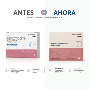 SEROTOGYN NOCTA 30 CAPSULAS CUMLAUDE