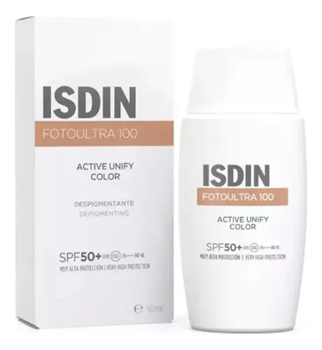 FOTOULTRA 100 ACTIVE UNIFY COLOR SPF50+ 50ML ISDIN