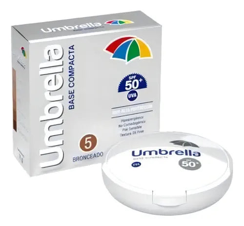 UMBRELLA BASE COMPACTO BRONCEADO SPF50 MEDIHEALTH