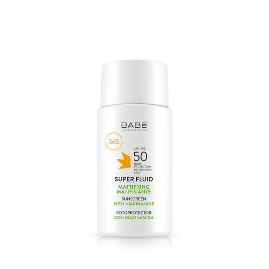 FOTOPROTECTOR SUPER FLUID MATIFICANTE SPF 50ML BABE