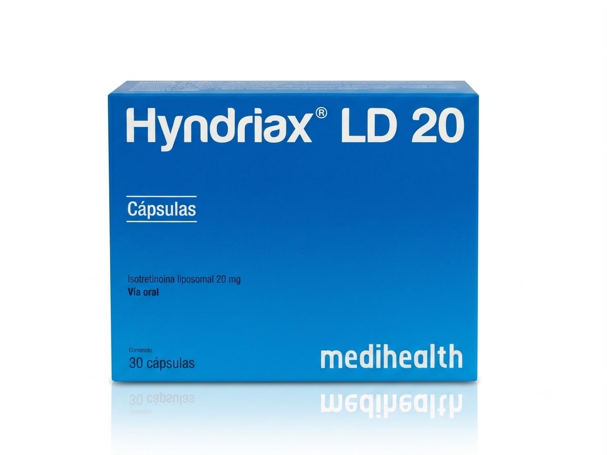 HYNDRIAX LD 20MG X 30 CAPSULAS MEDIHEALTH