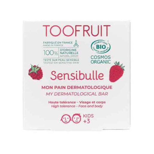 SENSIBULLE DERMATOLOGICAL BAR STRAWBERRY RASPBERRY 80ML TOOFRUIT