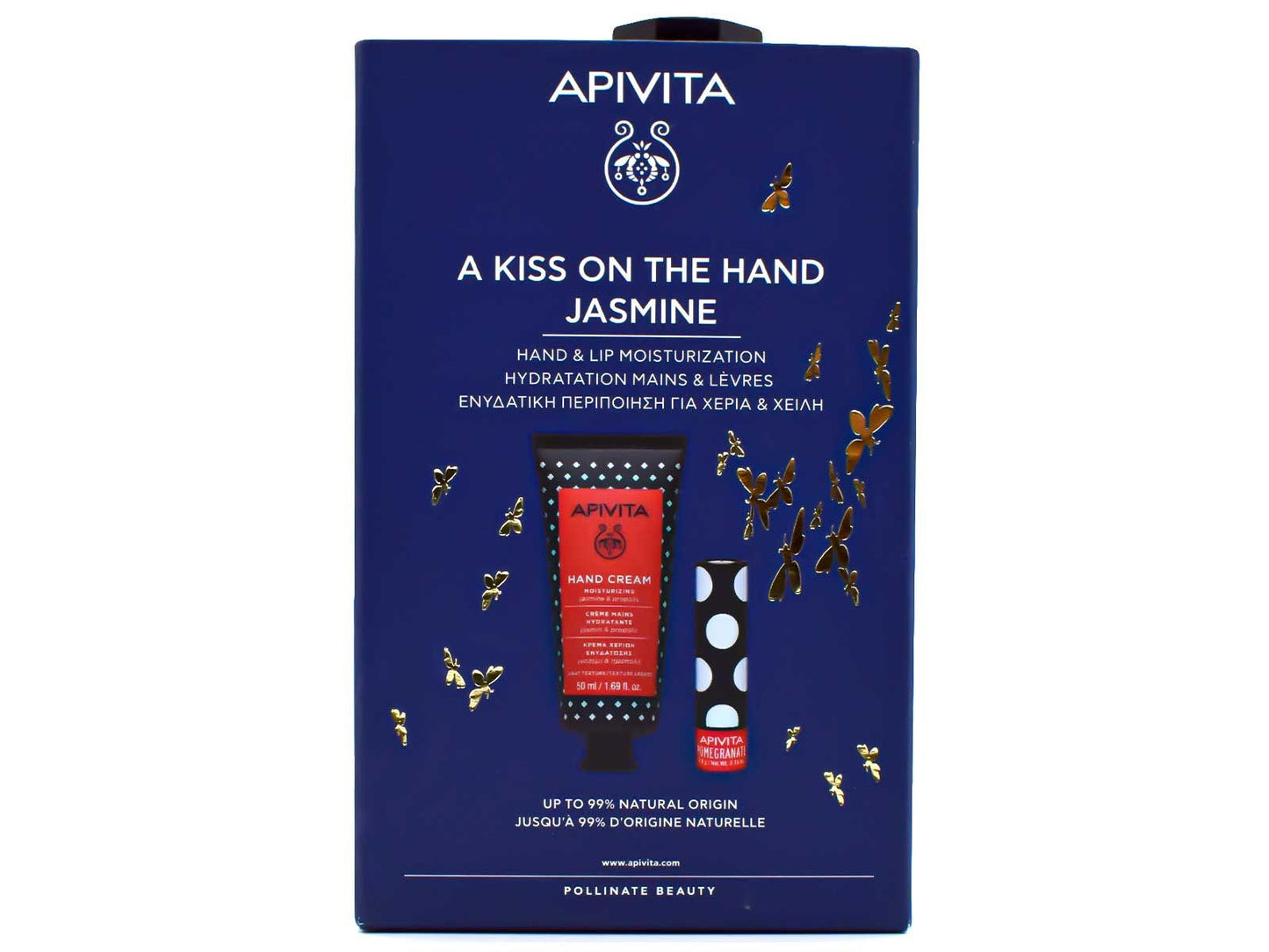PRO XM HAND JASMIN+ LIP POMEGRANATE APIVITA