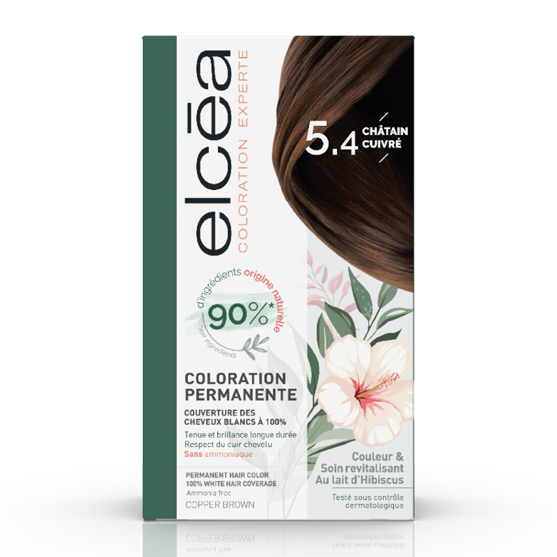 ELCEA COLOR CHATAIN CUIVRE 5.4