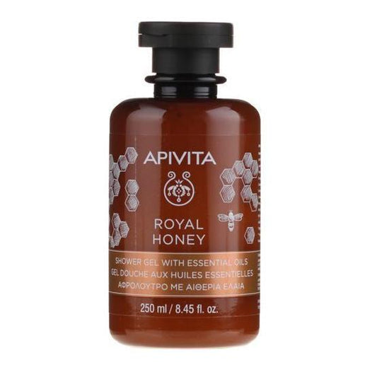 ROYAL HONEY SHOWER GEL WITH ESSENTIAL OILS APIVITA
