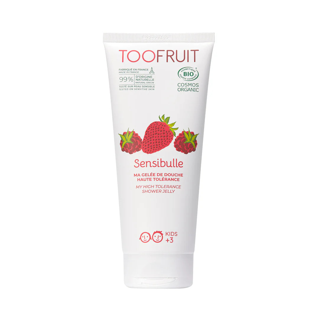 SHOWER GEL 200ML SENSIBULLE STRAWBERRY RASPBERRY TOOFRUIT
