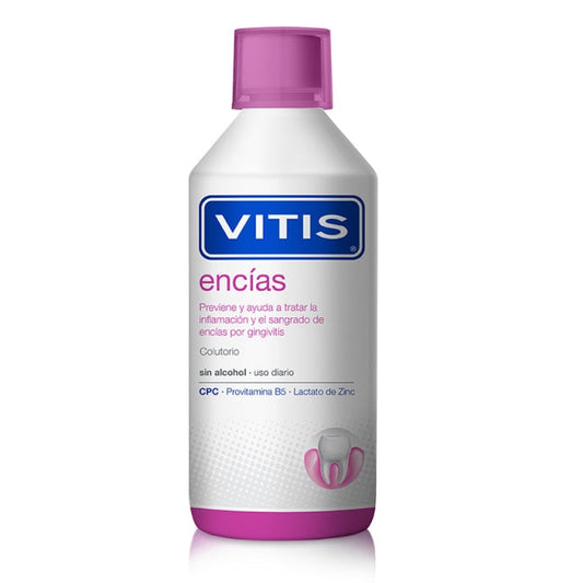 VITIS ENJUAGUE BUCAL ENCIAS 500 ML DENTAID