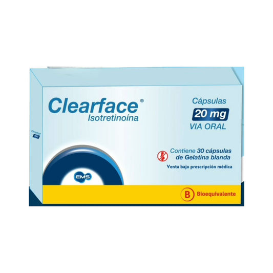 CLEARFACE X 30 CAPSULAS EMS BABE