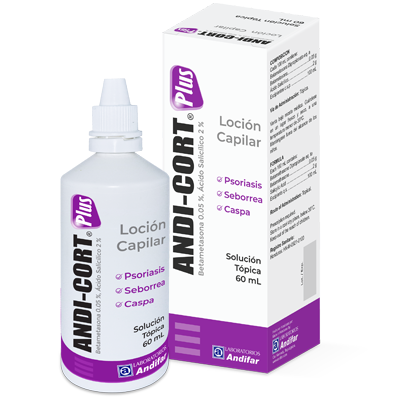 ANDI CORT PLUS LOCION CAPILAR 60ML ANDIFAR