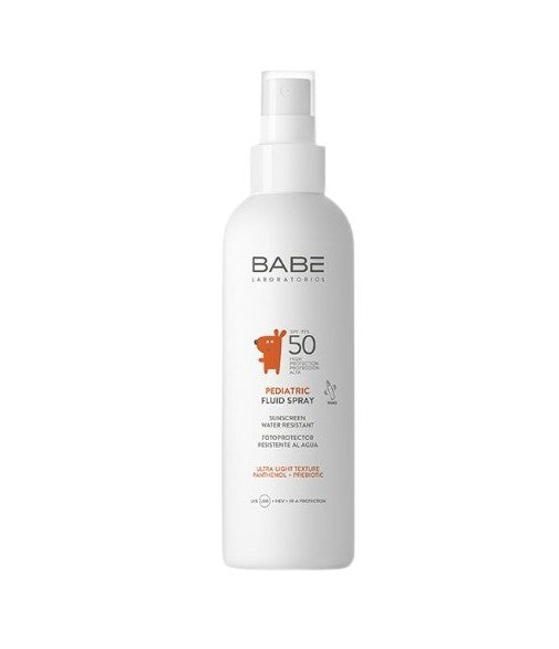 PEDIATRIC SPRAY FOTOPROTECTOR FLUIDO CORPORAL 200ML BABE