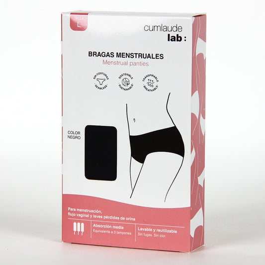 BRAGAS MENSTRUALES TALLA L CUMLAUDE