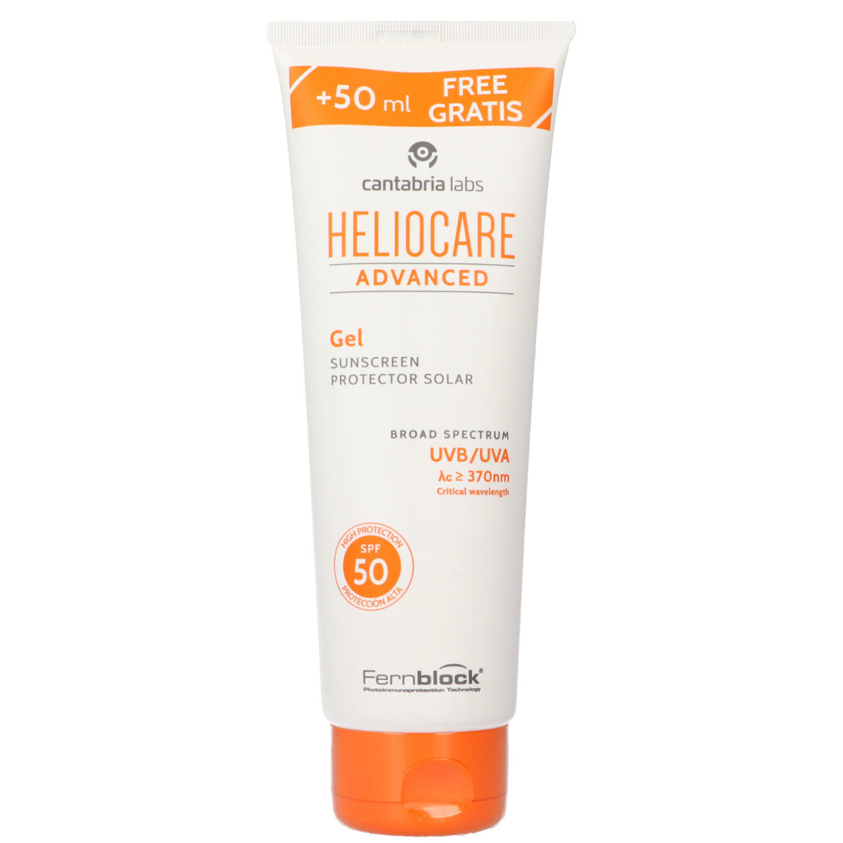 HELIOCARE GEL SPF50 T 250ML CANTABRIA LABS
