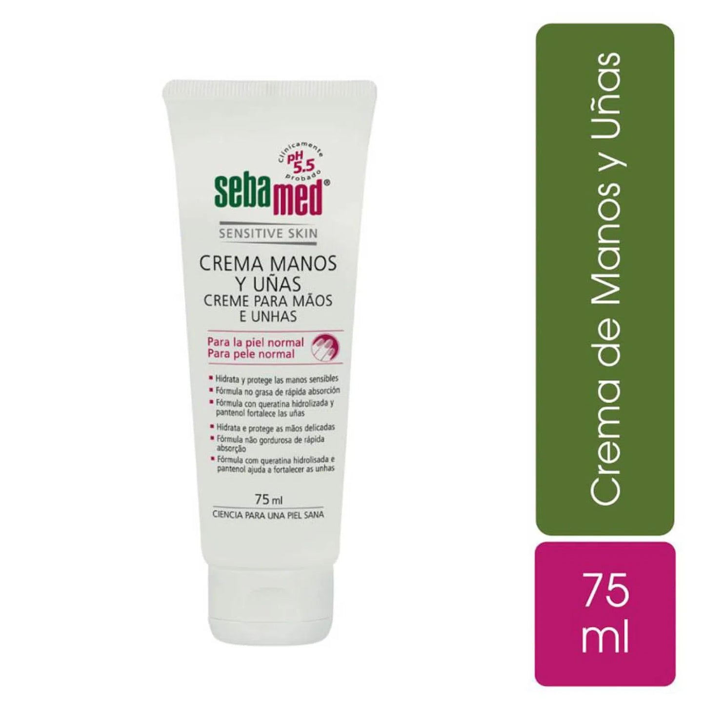 CREMA MANOS Y UÑAS 75ML SEBAMED