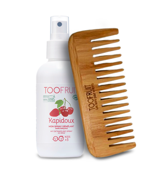 KAPIDOUX DETANGLING SPRAY CHERRY STRAWBERRY 125 ML TOOFRUIT
