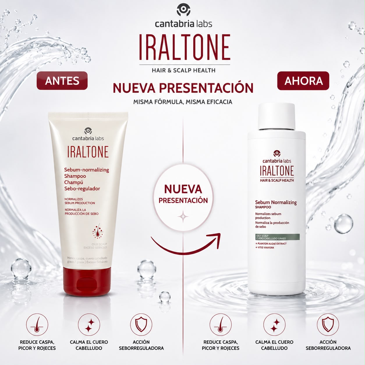 IRALTONE SHAMPOO SEBOREGULADOR