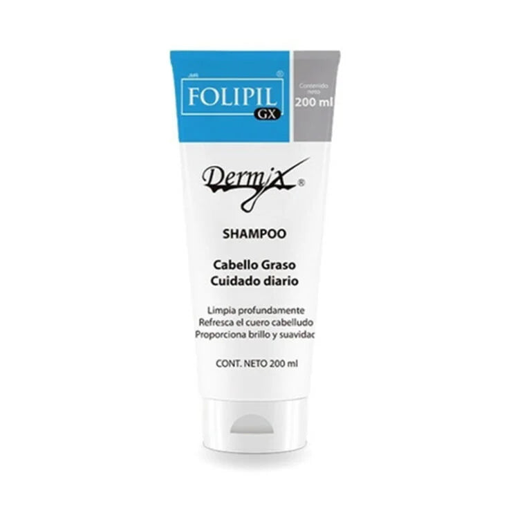 FOLIPIL GX SHAMPOO CABELLO GRASO 200ML DERMIX
