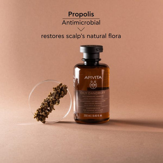CHAMPÚ ANTICASPA GRASA APIVITA