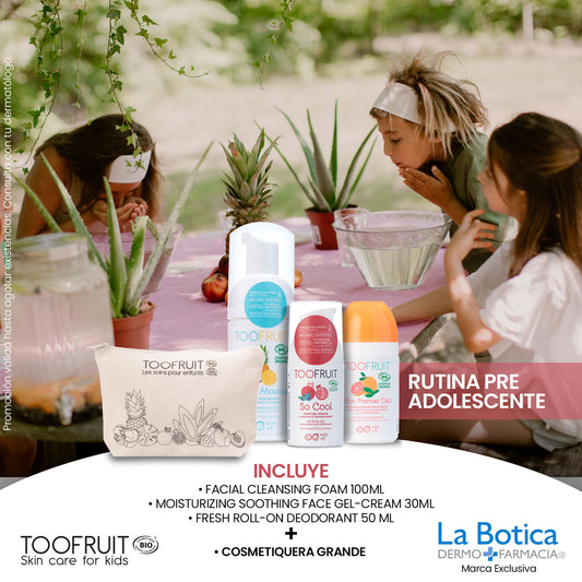 KIT DE RUTINA PRE ADOLESCENTE - TOOFRUIT