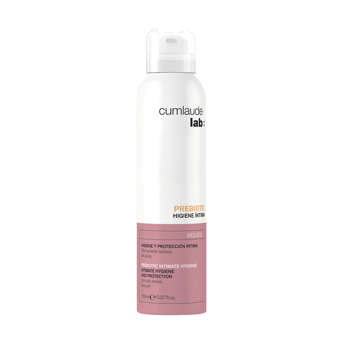 MOUSSE HIGIENE INTIMA PREBIOTIC 150ML CUMLAUDE