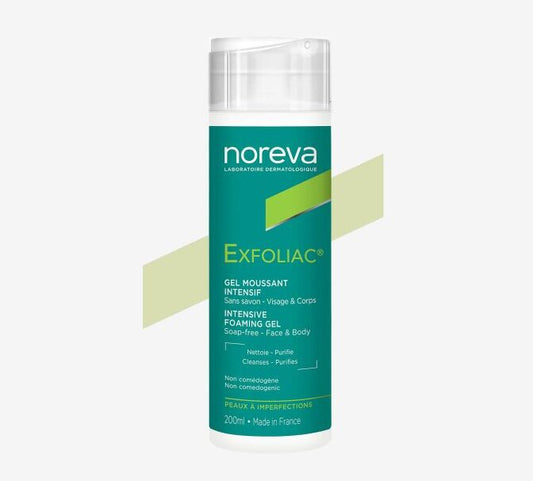 EXFOLIAC GEL LIMPIADOR INTENSIVO 200ML NOREVA