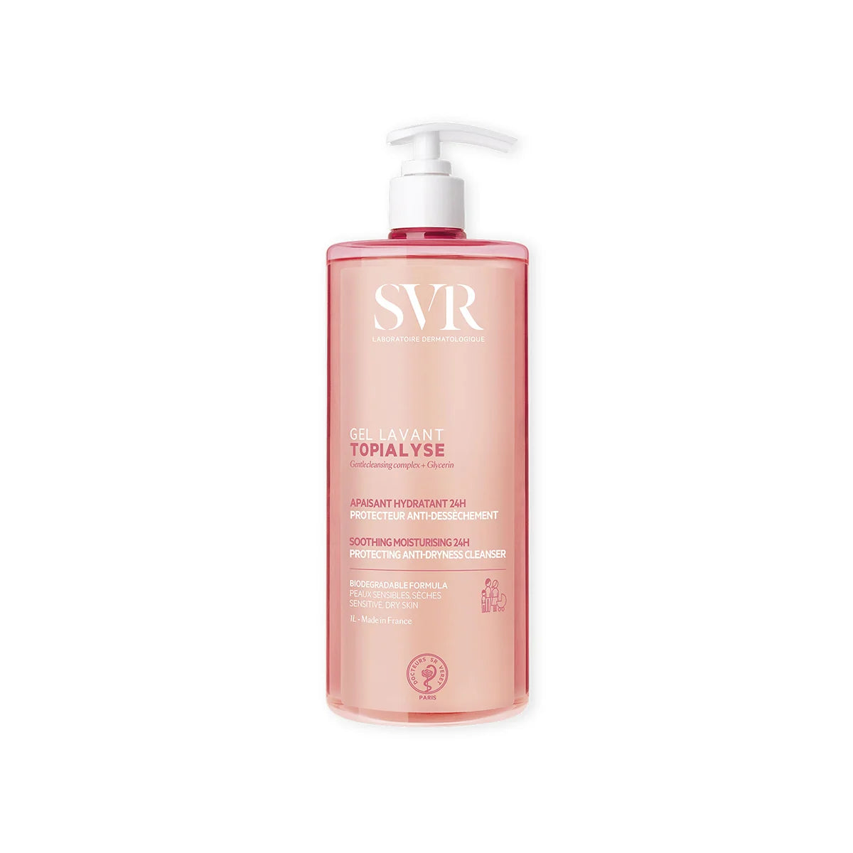 TOPIALYSE GEL LAVANTE 1 LITRO SVR