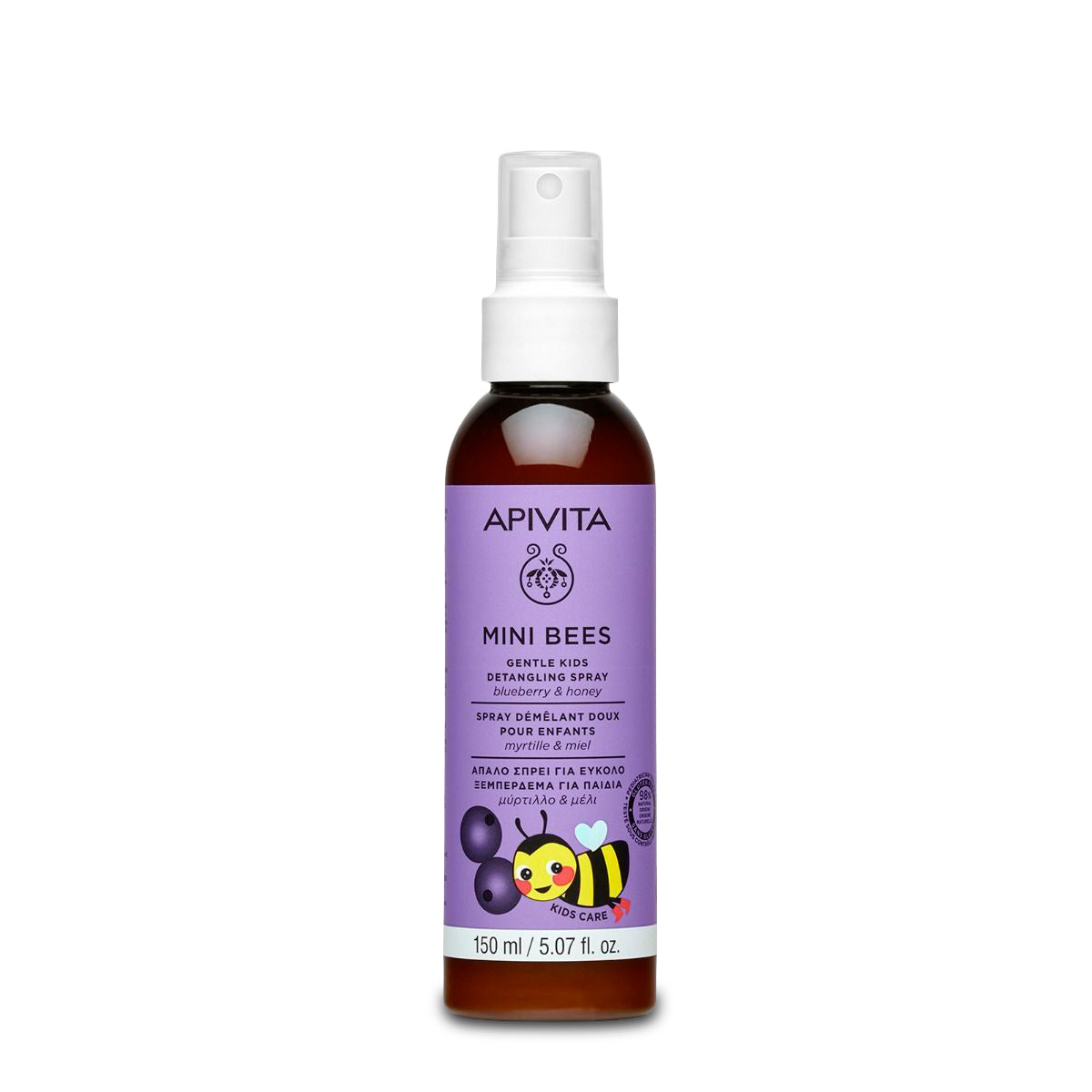 KIDS SPRAY BLUEBERRY Y MIEL 150ML APIVITA