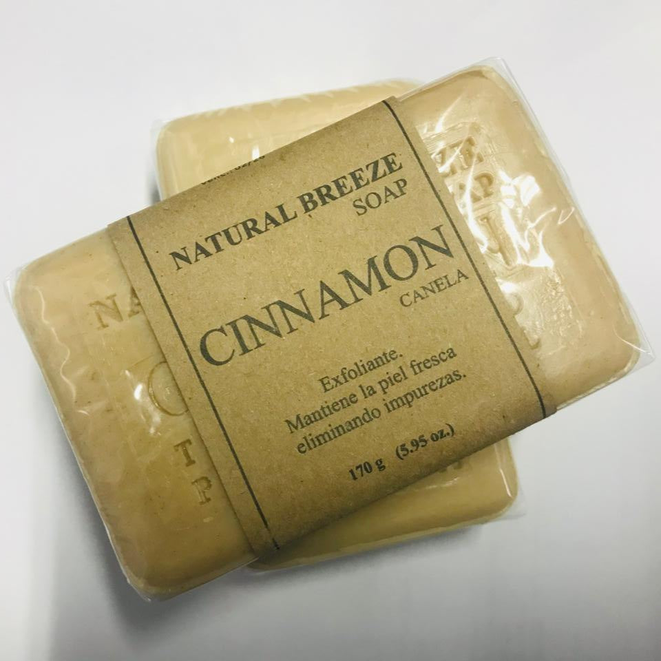JABON DE CANELA 170 GRS NATURAL BREEZE