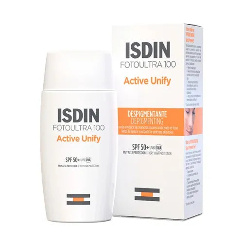 FOTOULTRA 100 ACTIVE UNIFY NO COLOR SPF50+ 50ML ISDIN