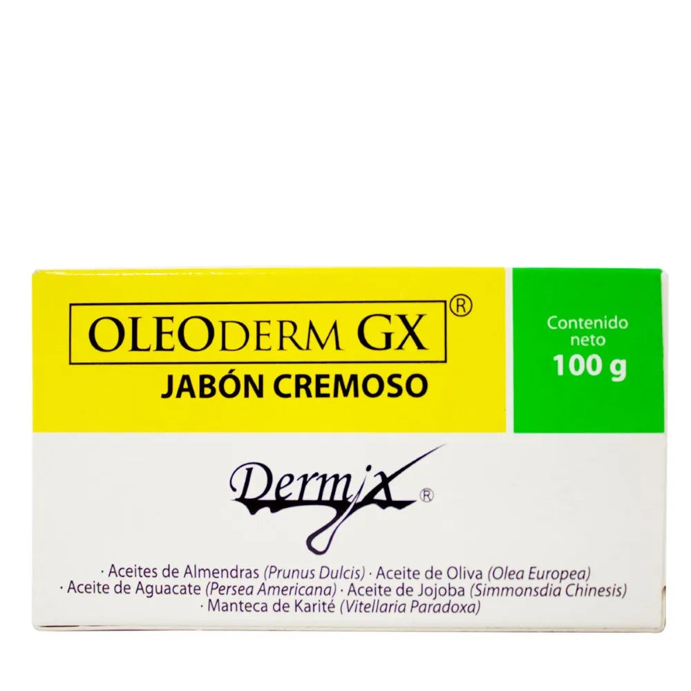 OLEODERM GX JABON CREMOSO PIEL SENSIBLE 100G DERMIX