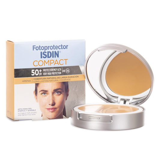 FOTOPROTECTOR COMPACT ARENA SPF50+ 10 GRAMOS ISDIN
