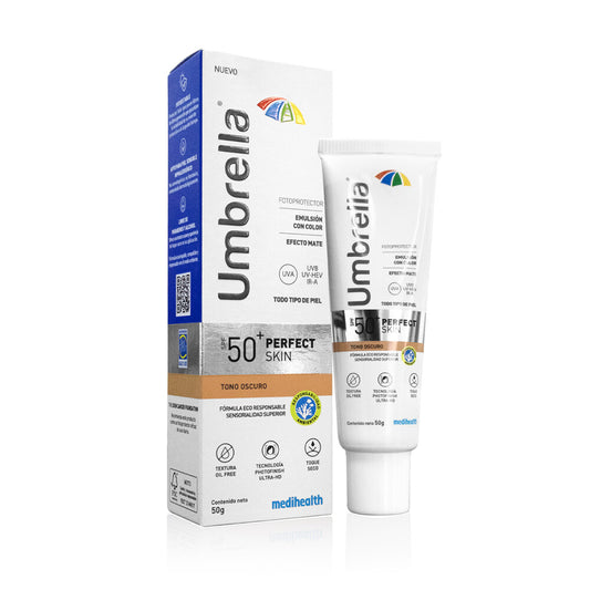 UMBRELLA PERFECT SKIN TONO OSCURO 50  GRAMOS MEDIHEALTH