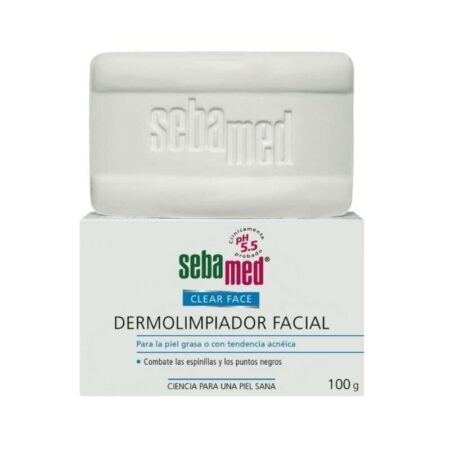 DERMOLIMPIADOR FACIAL CLEAR FACE 100 GRAMOS SEBAMED